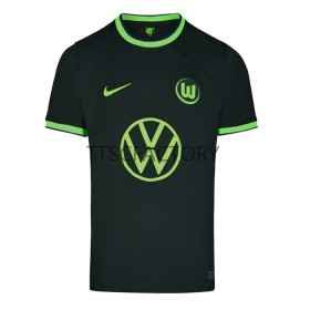 Koszulka VFL Wolfsburg Wyjazdowe Koszulki Piłkarskie 2022-2023 Krótki Rękaw